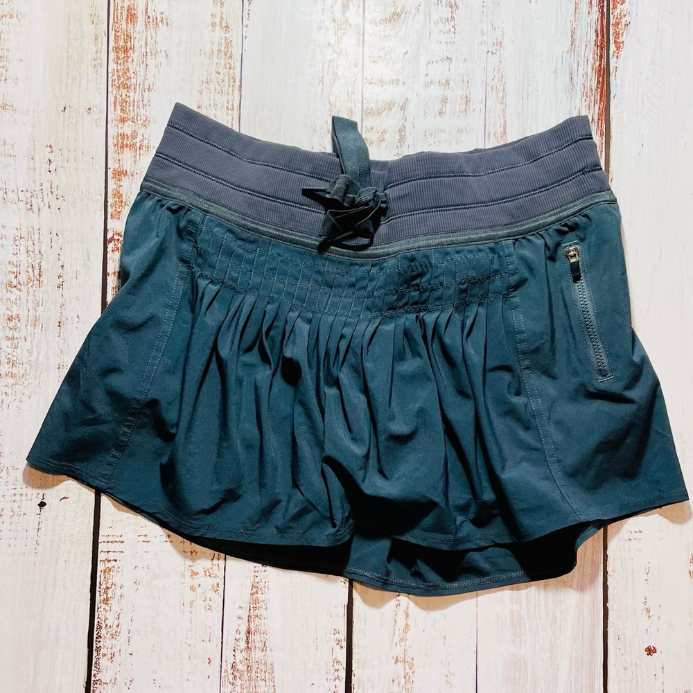 lululemon athletica Teal Blue Athletic Skort